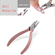 Stainless Steel Nail Decorations Remover Clipper Plier MRMJ-L002-C01-4