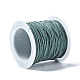 木綿糸ワックスコード  ダークシアン  1mm  約10.93ヤード（10m）/ロール YC-TD001-1.0mm-10m-275-2