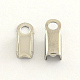 304 Stainless Steel Folding Crimp Ends X-STAS-R063-28-1