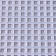 DIYの正方形のプラスチックキャンバスの形  針先プロジェクト用  コースターと工芸品  ホワイト  10.7x10.7x0.1cm DIY-WH0156-66-2