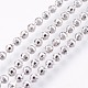 Electroplated 925 Sterling Silver Ball Chains STER-I015-23A-1