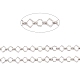 304 Stainless Steel Rhombus & Sun Link Chain CHS-F017-09P-1
