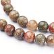 Unakite Gemstone Beads Strands GSR043-1-2