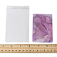 50Pcs 5 Colors Hot Stamping Rectangle Cardboard Paper Jewelry Display Cards CDIS-FS0001-04-6