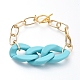 Bracelets en chaîne BJEW-JB05165-04-1