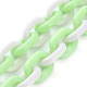 Collares de cadena de cable de acrílico personalizados NJEW-JN02884-03-3