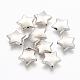 Antique Silver Plated Star Tibetan Silver Alloy Beads X-LFH10261Y-NF-1