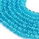 Chapelets de perles en verre craquelé X-CCG-Q001-8mm-06-3