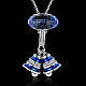925 Sterling Silver Pendant Necklaces NJEW-BB18231-2