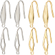 80 шт. 4 стиля крючков для сережек из нержавеющей стали 304 и 316 STAS-SC0009-21-1