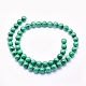 Natural Malachite Beads Strands G-O166-07A-10mm-2