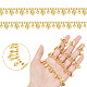 結婚式の装飾  ゴールド  5/8インチ（15mm）  約10.94ヤード（10m）/ロール OCOR-WH0067-73A-3