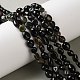 Натуральный турмалин бисер нитей&nbsp;G-C268-A02-6x8mm-1