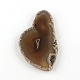 Dyed Mixed Shape Natural Agate Gemstone Big Pendants G-R300-04-2