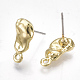 Accessoires de clous d'oreilles en alliage X-PALLOY-T065-34-2
