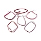 Halsketten aus Veloursleder und Samt NJEW-TAC0002-A03-2