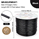 BENECREAT 18 Gauge (1mm) Aluminum Wire 492FT (150m) Anodized Jewelry Craft Making Beading Floral Colored Aluminum Craft Wire - Black AW-BC0001-1mm-09-2
