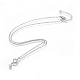 304 Stainless Steel Pendant Necklaces NJEW-E141-12-2