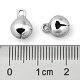Ronde en laiton pendentifs cloche X-KKB-C203-01-3