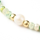 Bracelets de perles tressées en fil de nylon BJEW-JB06449-01-4