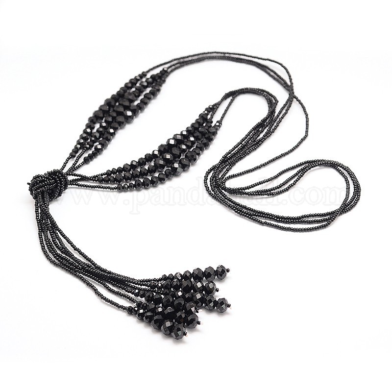Wholesale Glass Bead Lariat Necklaces