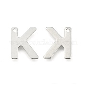 Подвески-буквы из нержавеющей стали 304 STAS-O072-K
