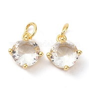 Латунь подвески циркония кубической ZIRC-C022-05G