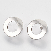 304 Stainless Steel Stud Earring Findings STAS-Q231-07A