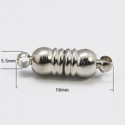 Латунные магнитные застежки с петлями KK-G084-N