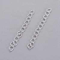 Железные концы с удлиненной цепочкой для ожерелья&nbsp;CH-CH017-S-5cm