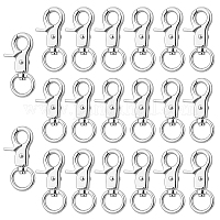 Swivel Clasps Metal Trigger Lanyard 16PCS Oval Swivel Hook Lobster Claw  Clasps 1.5Inch Keychain Clip Hook Purse Bag Clips for Keychain Purse  Hardware