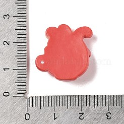 クリスマス ベア テーマ 不透明樹脂 デコデン カボション  カップ  食器  22x21.5x7.5mm&nbsp;RESI-S397-02D