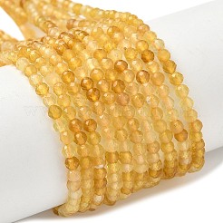 Природные желтые опал бусины пряди G-D306-A05-2mm