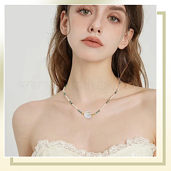 2 нить бусин из натуральных пресноводных ракушек&nbsp;SSHEL-SC0001-36D