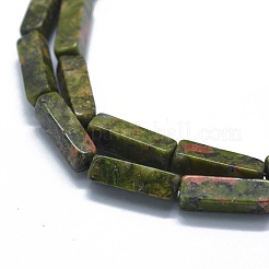 Природные Unakite бисер нитей G-F631-E24