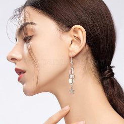 5 нить бусин из натуральных пресноводных ракушек SHEL-CA0001-09