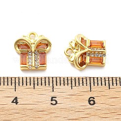 Латунные микро проложить кубического циркония подвески&nbsp;KK-U049-01G