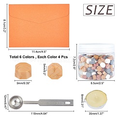 Уплотнительные восковые частицы для штампа с печатью DIY-CP0003-48C