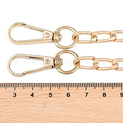 Taschenketten aus gedrehter Kette aus Legierung&nbsp;X-AJEW-H145-86G