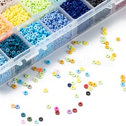 Perle di argilla polimerica fatte a mano da 240g 24 colori&nbsp;CLAY-JP0001-10-4mm