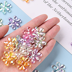 Прозрачные акриловые бусины&nbsp;X-TACR-S154-35C