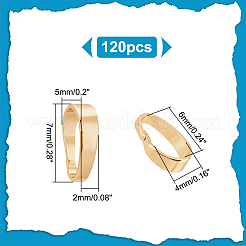 120 шт. латунные защелки на дужках FIND-PH0010-65
