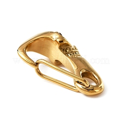 Застежки для брелка из нержавеющей стали 304 на тему Хэллоуина&nbsp;STAS-WH0029-46G