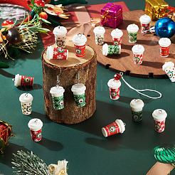 20 stücke 5 arten weihnachten silikon anhänger&nbsp;SIL-BG0001-02