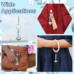 Подвесные украшения из сплава 8 шт.&nbsp;HJEW-CJ00075