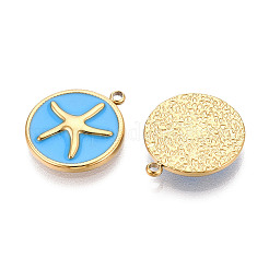 Подвески из нержавеющей стали 304 с эмалью STAS-T068-19A