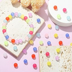 Прозрачные акриловый шар бисером&nbsp;FACR-CJ0001-02