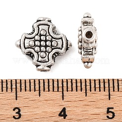 Kreuz-Legierung Perlen tibetischem Stil&nbsp;X-TIBEB-ZN-3284-AS-RS