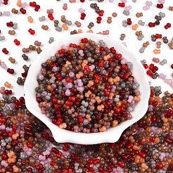 Непрозрачные стеклянные бусы SEED-N007-23B