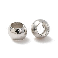 Зажимные бусины из латуни E002-NF